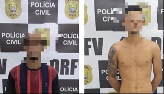 Dupla presa suspeita de roubar motos em Teresina