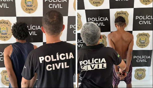 Dois dos presos nesta semana pela delegacia